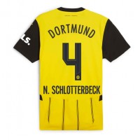 Borussia Dortmund Nico Schlotterbeck #4 Replika Hemmatröja 2024-25 Kortärmad